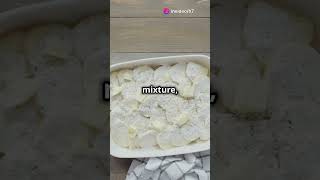 Delicious Gratin Dauphinois in 60 Second  comfortfoodsfoodGratinDeCourgettes [upl. by Jarv]