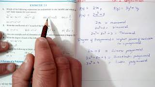 Chapter2 Intro Ex21all questions Polynomials  Ncert Maths Class 9  Cbse [upl. by Dido]