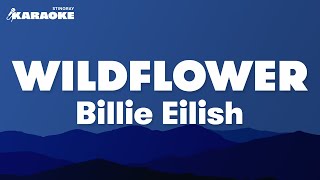 Billie Eilish  Wildflower Karaoke Version [upl. by Iborian]