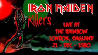 Iron Maiden  Live At The Rainbow London England 21dec1980 [upl. by Rodmann]