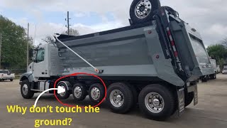 Why some truck tyres dont touch the Ground [upl. by Garrek]