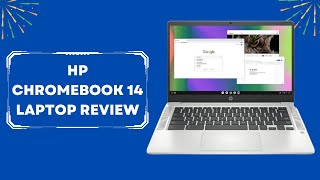 HP Chromebook 14 Laptop Intel Celeron N4120 4 GB RAM 64 GB eMMC 14quot HD Display Review [upl. by Vasquez]