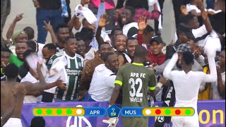 Heroes Cup 2024 APR FC 11 Musanze F C P 42 Highlights [upl. by Arluene]