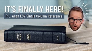 RL Allan ESV Single Column Reference Bible [upl. by Ellette22]