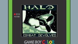 Halo on Gameboy Color  Halo Combat Devolved [upl. by Oos]