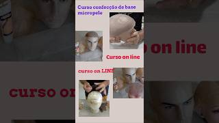 Curso on line confecção de base em micropele para prótese capilar cabelo protesecapilarmicropele [upl. by Dev481]