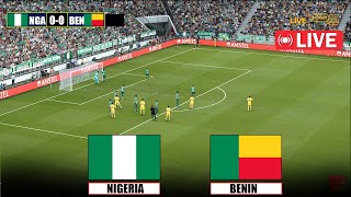 🔴 LIVE  Nigeria vs Benin  African Cup of Nations eFootball PES 21 Gameplay PC [upl. by Ahsaela509]