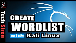 How to create wordlist in kali linux [upl. by Sev173]