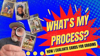 My card grading evaluation process [upl. by Eicram]