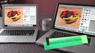 Macbook Air 2010  Photoshop CS5 Comparison [upl. by Sivrep330]