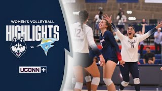 HIGHLIGHTS  UConn Volleyball vs LIU [upl. by Hasan]