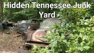 Amazing Tennessee junkyard full of antique car and trucks All are for sale and lots of parts too [upl. by Elyac6]