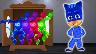 Wrong Clothes Pj Masks Catboy to Learn colors for kids [upl. by Jaddan879]