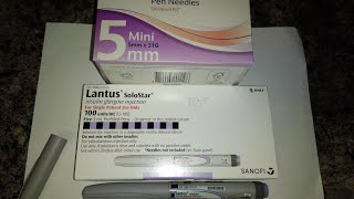 HOW TO USE THE LANTUS SOLOSTAR INSULIN PENType 2 Diabetes [upl. by Layol]