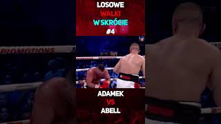 Adamek VS Abell  W Skrócie shorts adamek abell famemma walka [upl. by Nanine]