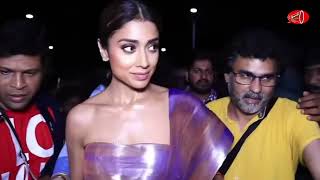 Shreya Grand Entry to Santosham South Indian Film Awards 2023  GOA RED CARPET  Gossip Adda [upl. by Irret]