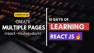 React Router Dom  useParams    10 Days of Learning React JS  09 🔥 English Subtitles [upl. by Fortier]