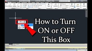 How To Turn Off amp Turn On Dynamic Input In AutoCAD  DigitalKnowledge [upl. by Zink]