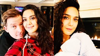 Preity Zinta Shares First Picture With Her Baby [upl. by Hylan]