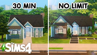 Rebuilding my 30Minute Build with NO TIME LIMIT in The Sims 4 [upl. by Gnouhp]