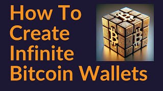 How To Create Infinite Bitcoin Wallets Passphrase [upl. by Annirok732]