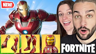 IRON MAN EST ARRIVÉ SUR FORTNITE SAISON 4   Son Pouvoir est incroyable [upl. by Renrut]