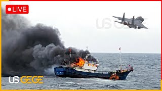 LIVE China Expels Japan Vessel in Senkaku Islands and News of SOUTH CHINA SEA [upl. by Maddy]