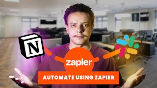 Automating Notion and Slack with Zapier [upl. by Asreht]