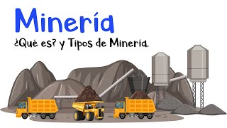 🪨 ¿Qué es la Minería y Tipos de Minería 🪨 Fácil y Rápido [upl. by Didier]