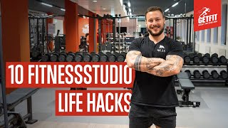 10 Fitnessstudio Tipps  Life Hacks für Gym Anfänger amp Fortgeschrittene [upl. by Sidnee]