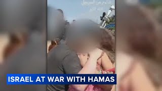 Man says video shows his wife daughters taken hostage by Hamas [upl. by Carper]