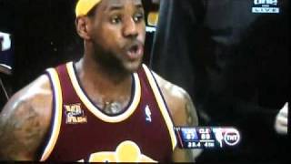 Lebron Singing To Forever Vs Lakers [upl. by Frierson]