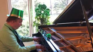 Harrigan by George M Cohan optional singalong – Improvised by pianist Charles Manning [upl. by Llenrrad]