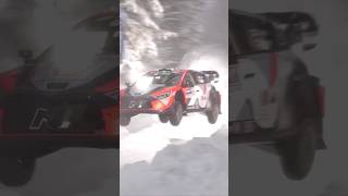 WRC RallySweden 2024  FLAT OUT RAW SOUND amp ACTION Rally1 Toyota Ford Hyundai Rally Shorts [upl. by Varick]