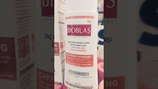 Bioblas Shampoo CaffeineGinseng SLS free parabin Free haircareproducts makeup skincare dailys [upl. by Monreal]