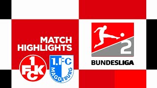 1 FCK vs 1 FC Magdeburg  Highlights  2 Bundesliga 2425 [upl. by Lexi976]