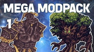 Terraria  1 HUGE PC MOD  134 Calamity Mod Lets Play [upl. by Casimire]