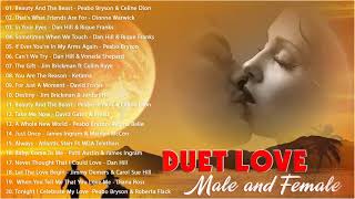 Best Classic Duet Love Songs 80s 90s  Duet Male and Female Love Songs Playlist [upl. by Mellman602]