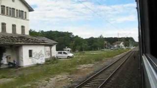 Regionalbahn R8 von Gunzenhausen nach Steinach bei Rothenburg odT [upl. by Etnoled]