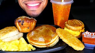 ASMR MCDONALDS BREAKFAST MUKBANG EATING SHOW MOUTH SOUNDS NO TALKING JERRY BIG BITES [upl. by Veal]