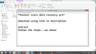 icare data recovery crack [upl. by Dulcia]