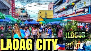 【4K】LAOAG CITY MARKET  WALKING TOUR JULY 23 2023 [upl. by Andrei]