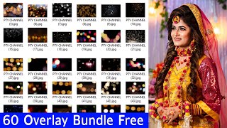 60 Bokeh Overlay Photoshop  Best Overlay Bundle Free Download [upl. by Nathalia]