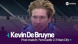 quotI MISSED THISquot 🩵  Super sub Kevin De Bruyne rescues three points 😮‍💨🔥  Newcastle 23 Man City [upl. by Us]