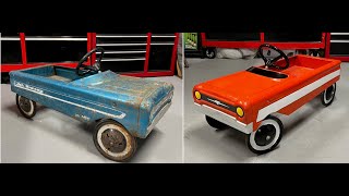 Restoring Vintage Pedal Car [upl. by Nguyen]