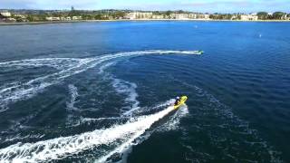 Kymera electric body board rentals at Catamaran Resort California [upl. by Udale964]