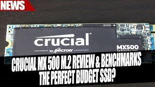 Crucial MX500 SSD M2 Benchmarks amp Review  The Perfect Budget M2 SSD [upl. by Suertemed]