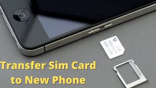 How to Transfer SIM Card to Another Phone [upl. by Weslee]