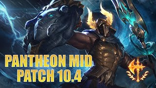 SNOWBALL THE GAME WITH PANTHEON MID  Pantheon Guide amp Gameplay  LoL [upl. by Austreng]