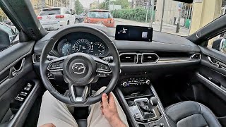 2024 Mazda CX5 25l 194hp eskyactiv  Homura Comfort  POV Test Drive  Consumption [upl. by Renckens189]